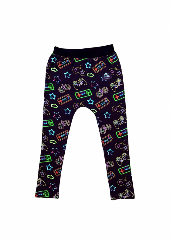 Neon Gamer Bamboo Leggings