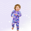 Cosmic Party - 2 Way Zip Long Sleeve Romper/Onesie