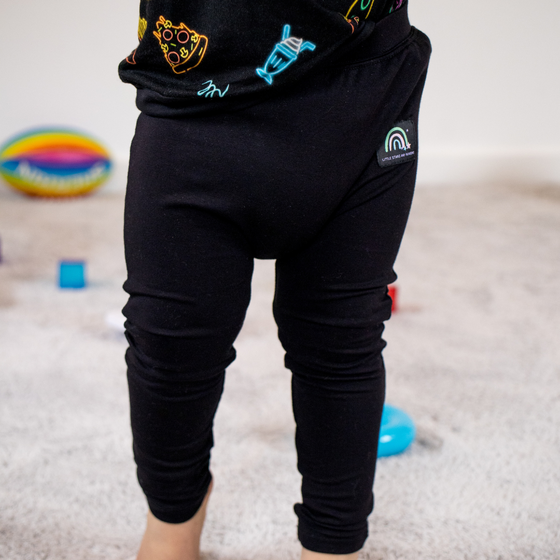 Black Bamboo Leggings