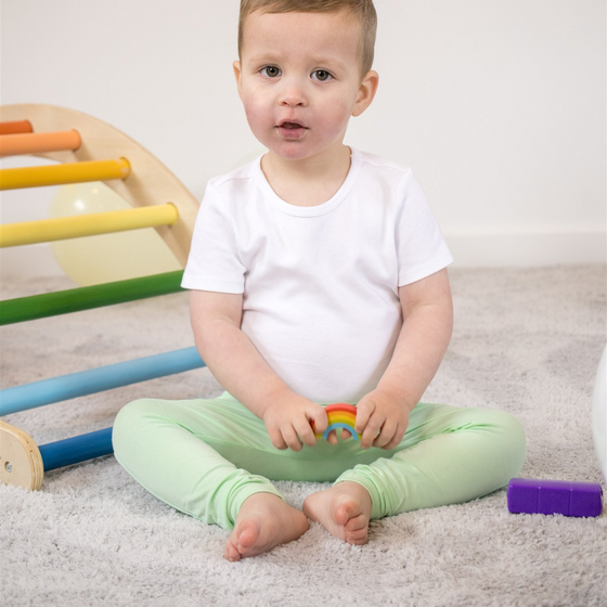 Turquoise Bamboo Leggings