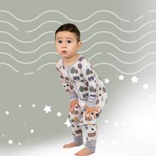  Beary Cute - 2 Way Zip Long Sleeve Romper/Onesie