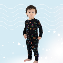  Neon Diner - 2 Way Zip Long Sleeve Romper/Onesie