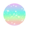 Rainbow Ombre with Stars Headband/Bow